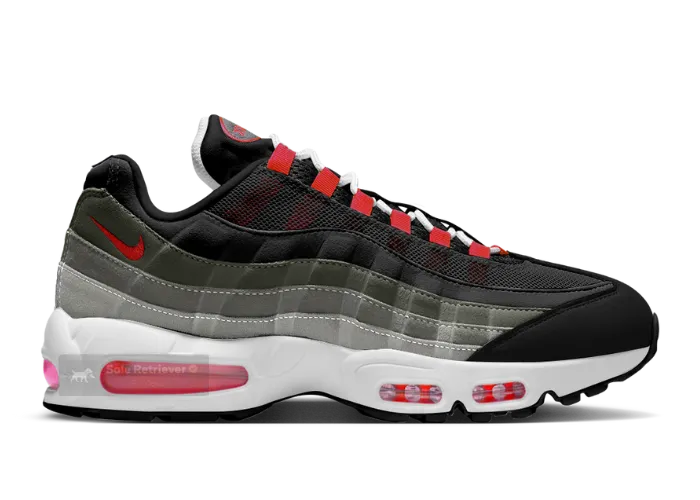 A Reverse Solar Red Nike Air Max 95 Big Bubble Hits Shelves in